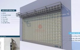 cach lap dat cua cuon khe thoang 02 Cửa Cuốn Đà Nẵng Chính Hãng Giá Tốt Mới Nhất 2026 | Austdoor Hoàng Gia